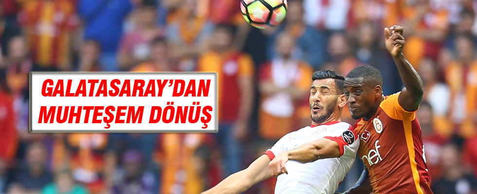 Galatasaray: 3 - Antalyaspor: 1