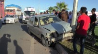 Şanlıurfa'da Trafik Kazası Açıklaması 3 Yaralı