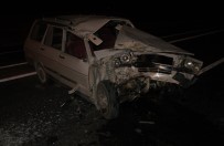 Traktörle Otomobil Çarpıştı Açıklaması 2 Ölü