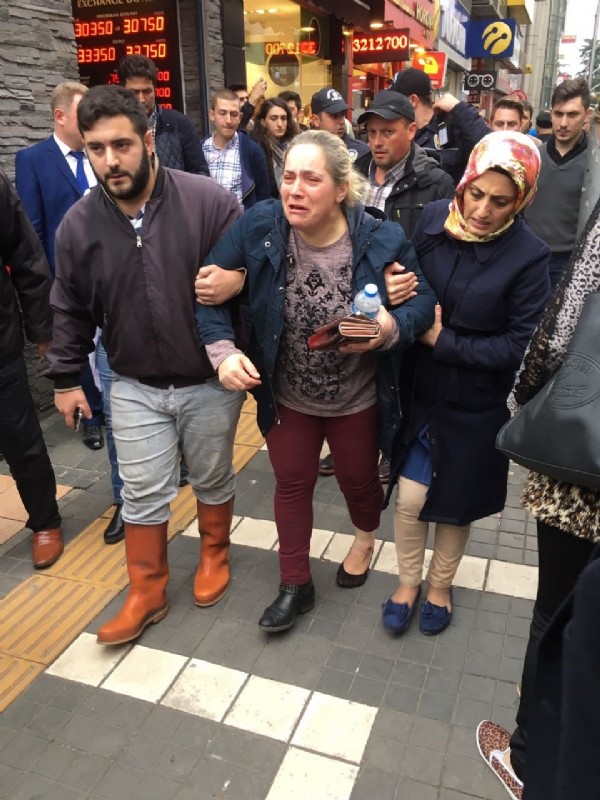 Trabzon'da epilasyon broşürü kavgası