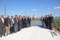 HACI İBRAHİM TÜRKOĞLU - Bafra'da Beton Yol Çalışmalarına Hız Verildi