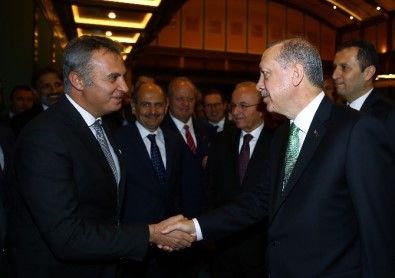 Cumhurbaşkanı Erdoğan Fikret Orman'ı Tebrik Etti