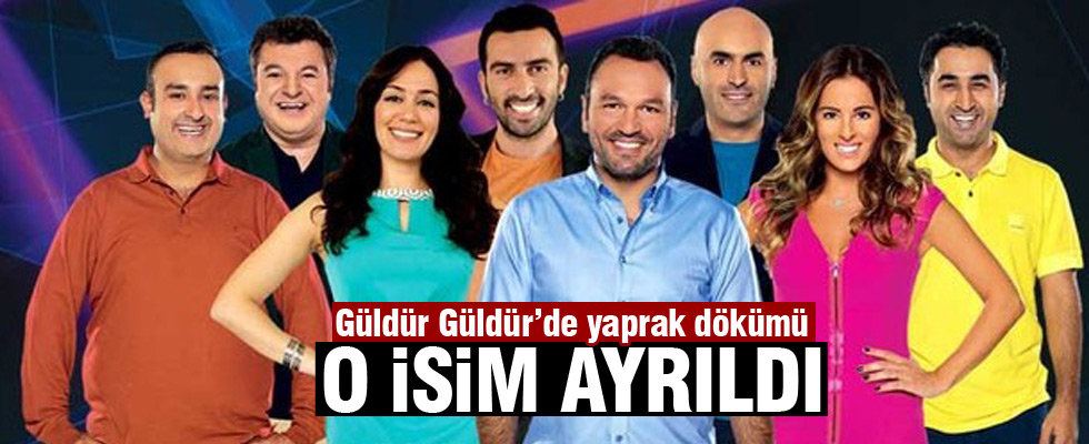Güldür Güldür'den ayrılık