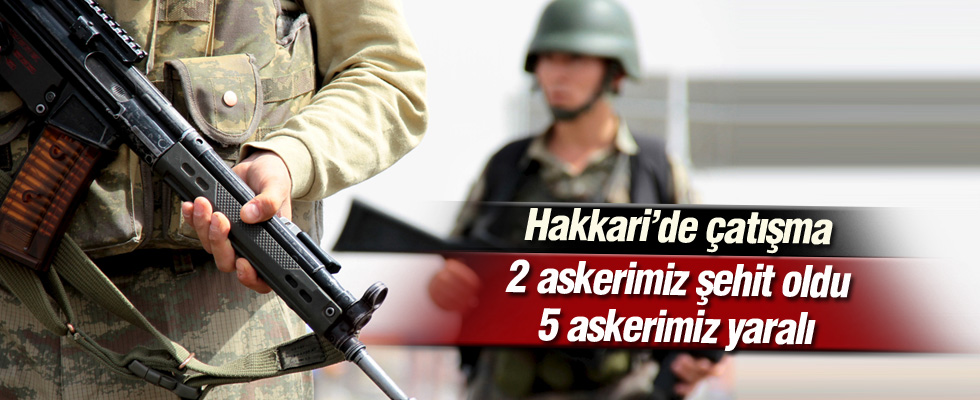 Hakkari'den acı haber: 2 şehit