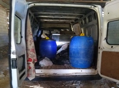 Mardin'de Bomba Yüklü Minibüs Ele Geçirildi