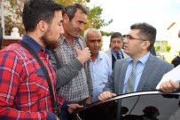 TAKSİ PLAKASI - Taksici Esnafı Kaymakam Çetin'le Görüştü