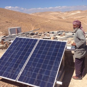 TİKA'dan Filistinli Bedevilere Güneş Enerjisi Sistemi