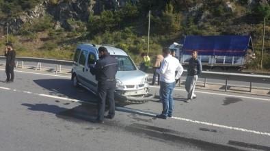Zonguldak'ta Trafik Kazası Açıklaması 2 Yaralı