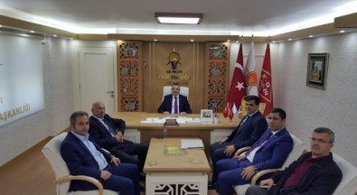 Başkan Yalçın'dan AK Parti Yıldırım İlçe Başkanlığına Ziyaret