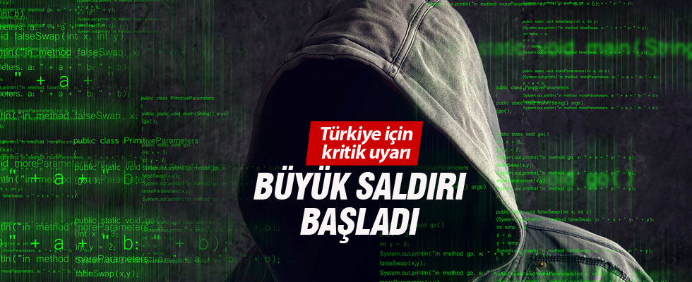 Büyük saldırı başladı! Türkiye'ye önemli uyarı!