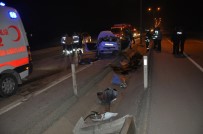 YARALI KADIN - Bursa'da feci kaza: 4 ölü