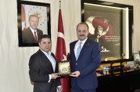 İFTAR ÇADIRI - Ekonomi Kulübü'nden Başkan Akgül'e Ziyaret