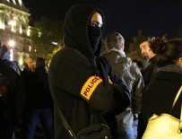 Fransız polisinden Paris'te izinsiz gösteri