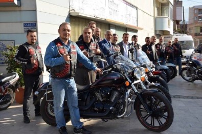 Salihli Türk Chopper Motosiklet Kulübü'nden Ziyaret Turu