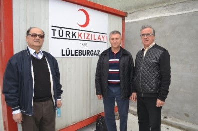 Türk Kızılayı Lüleburgaz Şubesi'ne Çok Amaçlı Konteyner