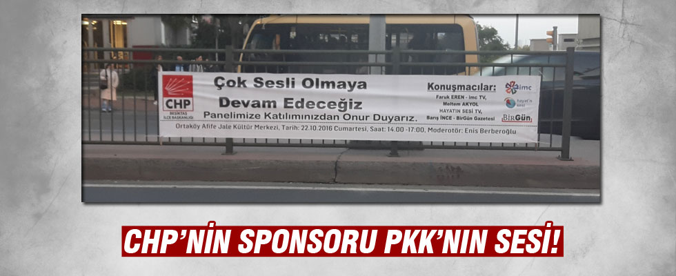 CHP'nin sponsoru PKK'nın sesi