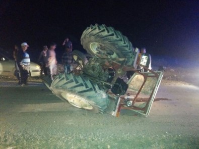 Kozan'da Traktör Takla Attı Açıklaması 1 Yaralı