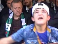 Suriyeli çocuk Erdoğan'a sarıldı