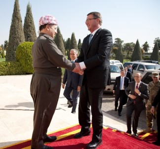 ABD Savunma Bakanı Carter Kuzey Irak'ta