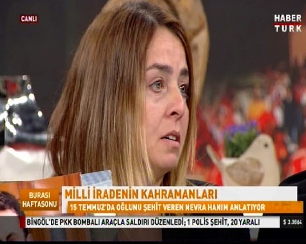 Şehit annesi herkesi ağlattı