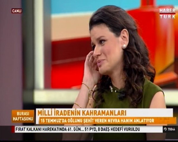 Şehit annesi herkesi ağlattı