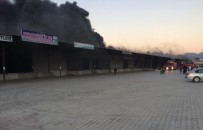 Antalya'da Yaş Sebze Ve Meyve Hali'nde Yangın