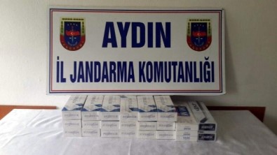 Aydın'da 2410 Paket Kaçak Sigara Ele Geçirildi