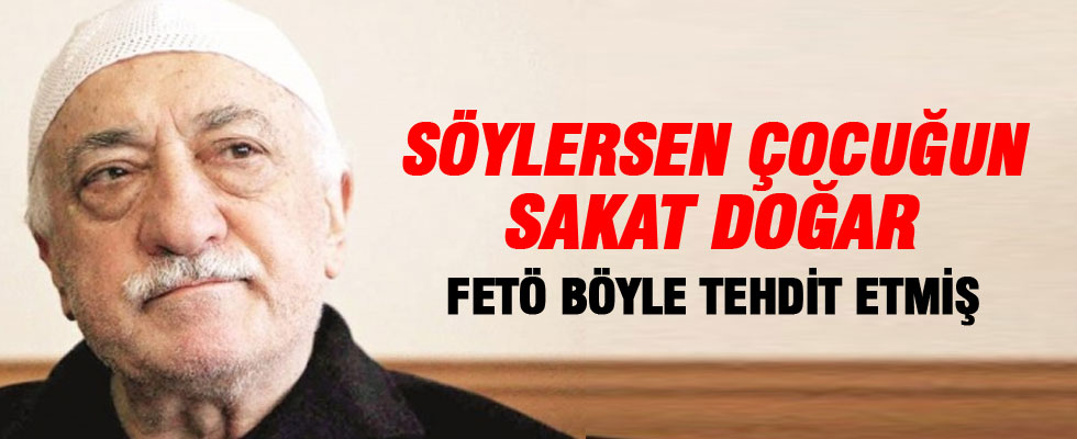 FETÖ'nün çocuk tehdidi