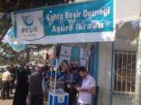 Kahta'da Bin 500 Kişilik Aşure Dağıtıldı