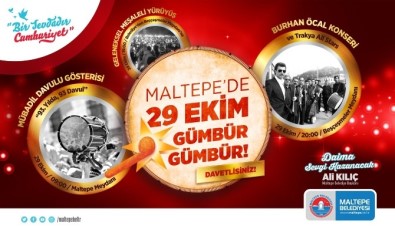 Maltepe'de Cumhuriyet Bayramı 93 Davullu Yürüyüş İle Kutlanacak