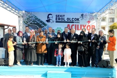 Şehit Erol Olçok Parkı Hizmete Açıldı