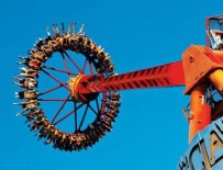 Lunapark'ta feci kaza