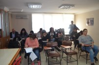 MASAJ - Berberler Ve Kuaförler Odası'nda Kapsam Dışı Meslek Sınavı Yapıldı
