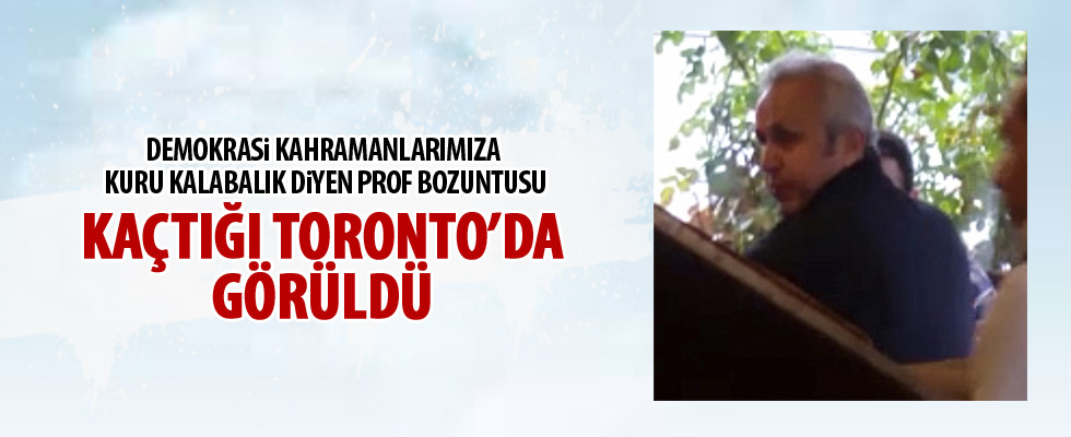 FETÖ firarisi Osman Özsoy Toronto'da görüldü