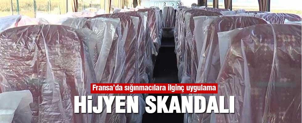 Fransa'da skandal görüntü