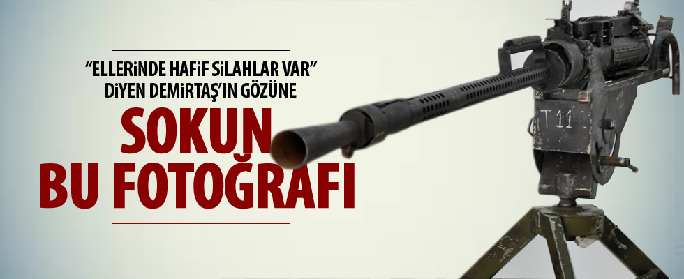 PKK operasyonunda ele geçirilen silahlar sergilendi
