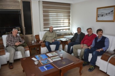 Karadeniz Teknik Üniversitesi Öğretim Üyeleri Başkan Köksoy'u Ziyaret Etti
