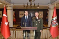 BAŞMÜZAKERECI - AB Bakanı Çelik'ten Genelkurmay Başkanı Akar'a Ziyaret