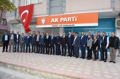 Başkan Uğur'dan AK Parti Teşkilatlarına Ziyaret