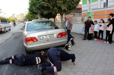 İtfaiyeden Yavru Kedi Operasyonu