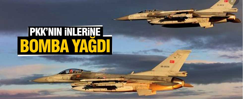 Diyarbakır'da PKK'ya hava harekatı