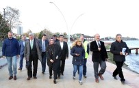 SERPİL YILMAZ - Başkan Karaosmanoğlu, Dereköy Sahilinde İnceleme Yaptı