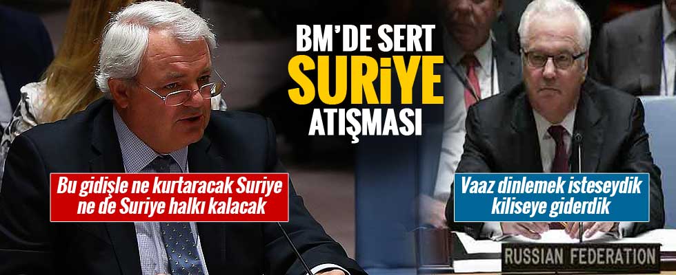Birleşmiş Milletler'de Suriye atışması