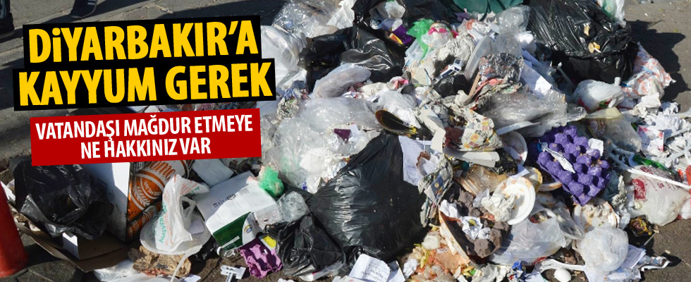 Diyarbakır'da belediye çalışanları iş bıraktı