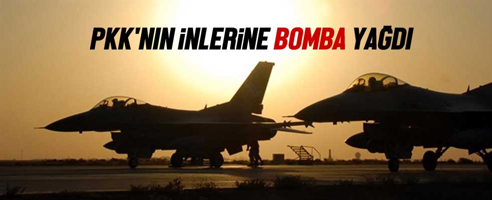 Kuzey Irak'ta 5 hedef imha edildi