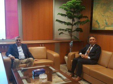 İSKİ'ye Atanan Turan'a Başkan Toçoğlun'dan Ziyaret