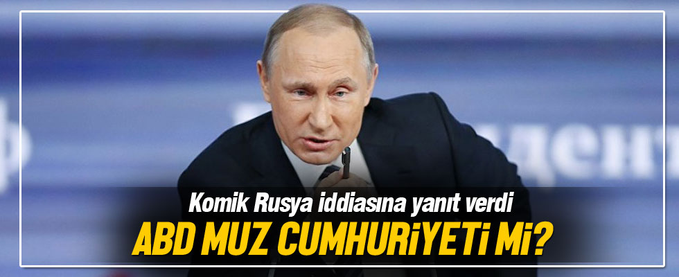 Putin'den ABD'ye tepki
