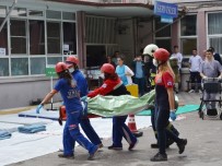 CENKYERI - Soma'da Deprem Tatbikatı Gerçeğini Aratmadı