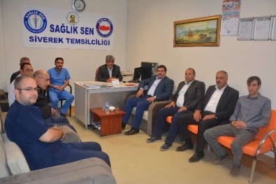 Başkan İlhan Çelik'ten Sendikalara Teşekkür Ziyareti