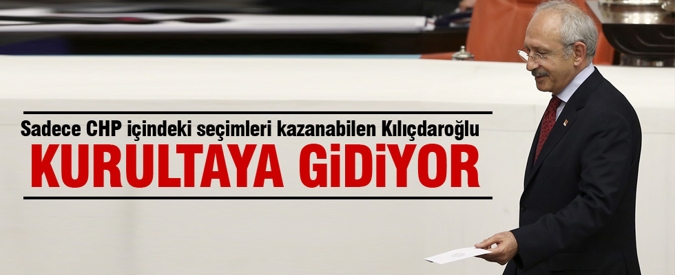 CHP kurultaya gidiyor